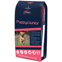 Chudleys Puppy & Junior Dog Food 14.4kg x 2
