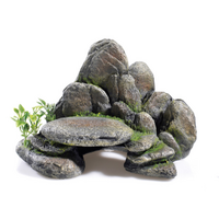 Classic Rocky Ledge Fish Tank Ornament 23cm