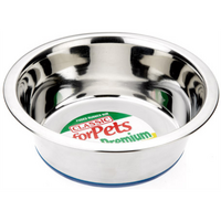 Classic Stainless Steel Non Slip Dog Bowl 280mm