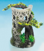 Classic Tower and Bonsai 5.5" Fish Tank Ornament