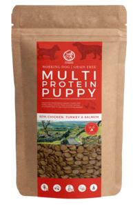 Clydach Farm Grain-free MultiProtein Dry Puppy Food 1kg - Try me!