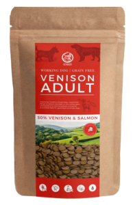 Clydach Farm Venison Grain-free Adult Dry Dog Food 1kg - Try me!