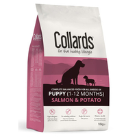 Collards Salmon & Potato Puppy Food 10kg x 2