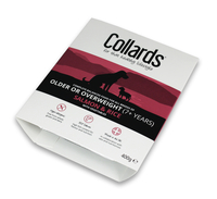 Collards Senior Lite Salmon Rice & Veg Wet Dog Food Trays 400g x 10