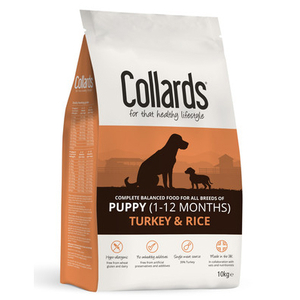 Collards Turkey & Rice Puppy Food 10kg