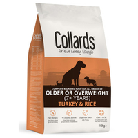 Collards Turkey & Rice Senior & Light Dog Food 10kg