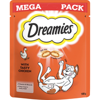 Dreamies Mega Packs of Cat Treats 200g Chicken