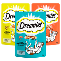 Dreamies Saver Packs Cat Treats 60g Chicken x 8
