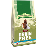 James Wellbeloved Grain Free Fish & Vegetables Adult Dog Food 10kg x 2