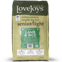 Lovejoys Lamb & Rice Senior Dog Food 12kg