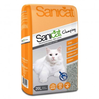 Sanicat Clumping Cat Litter 20 Litres