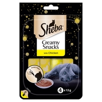 Sheba Creamy Snacks Cat Treats 48g - Chicken